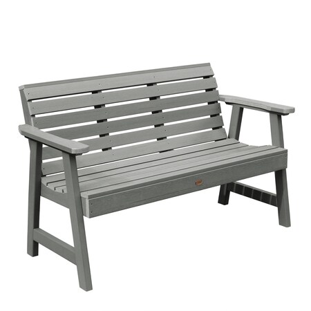 Highwood Usa 5ft Weatherly Garden Bench Outdoor Furniture for Patio, Backyard, Garden AD-BENW3-CGE